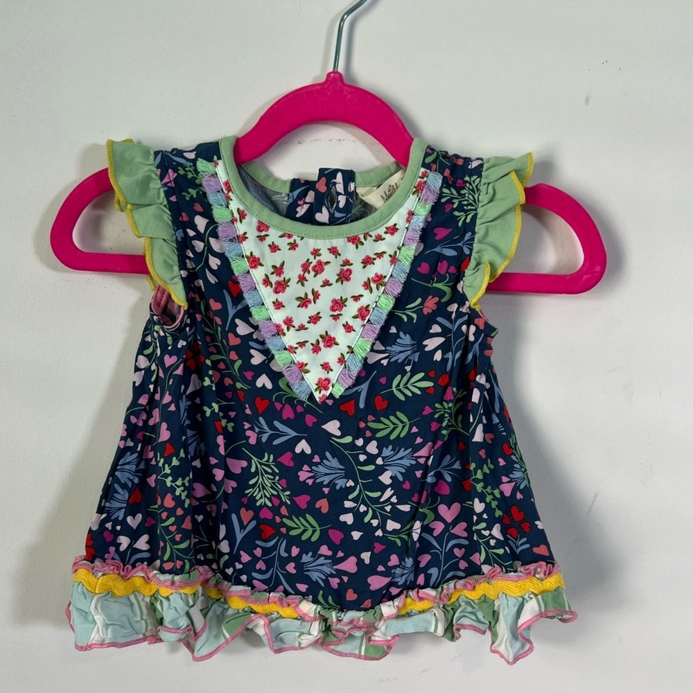 Matilda Jane Infant Tunic 6-12 Months Hearts